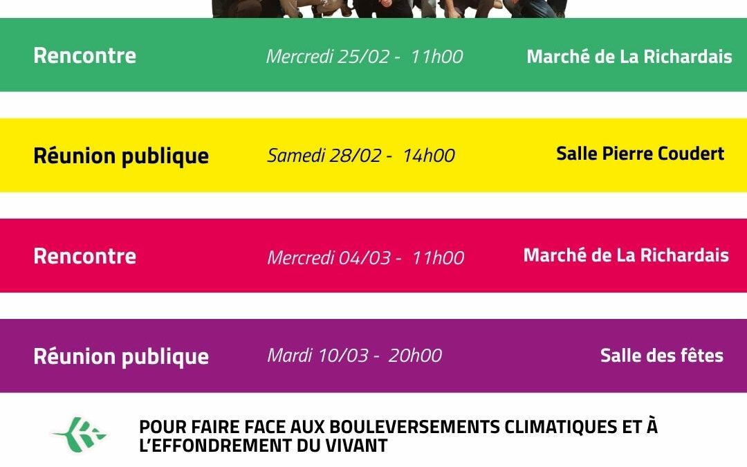 Agenda des Rencontres